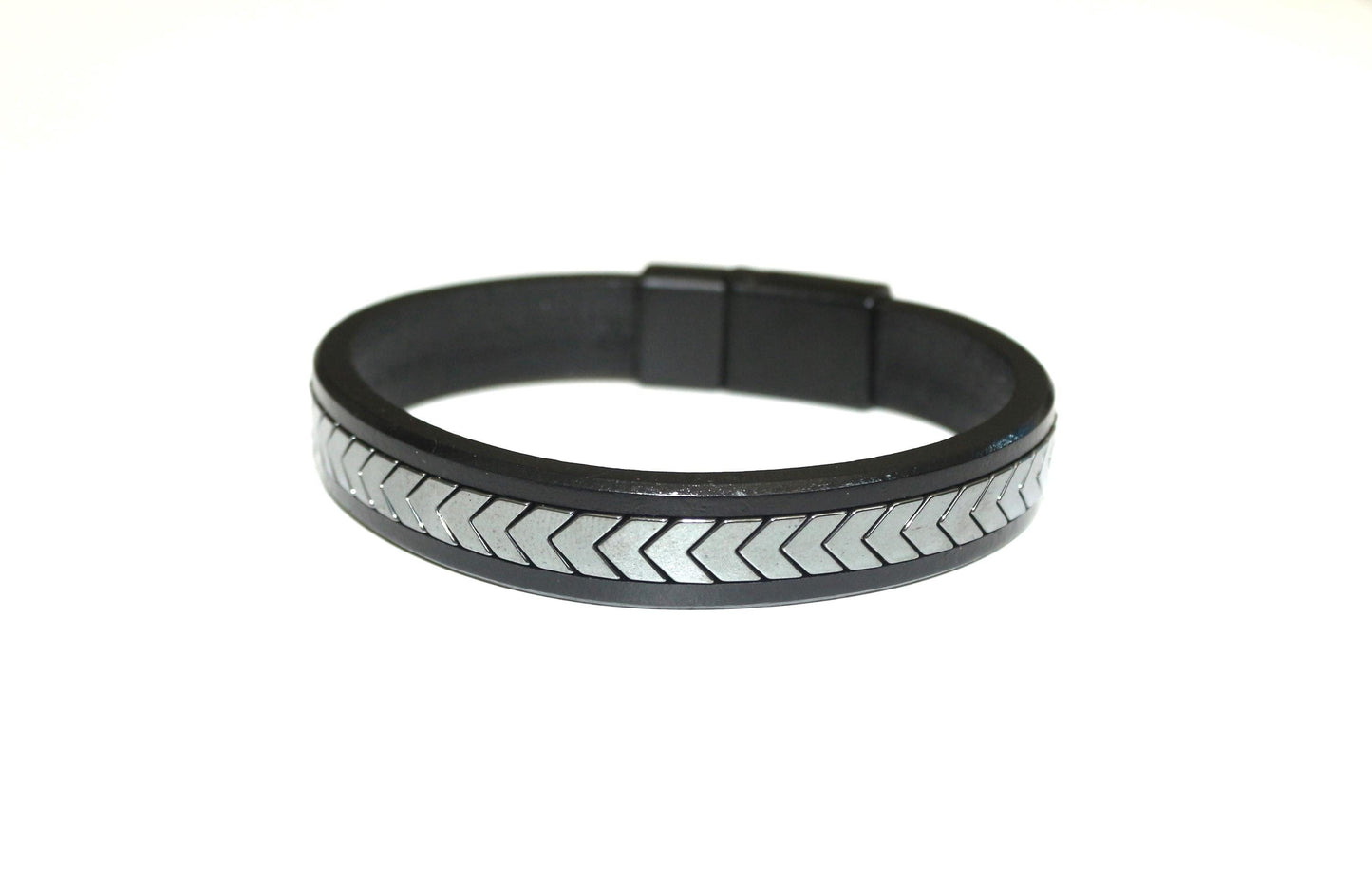 Bracelet - Handmade from Natural Hematite
