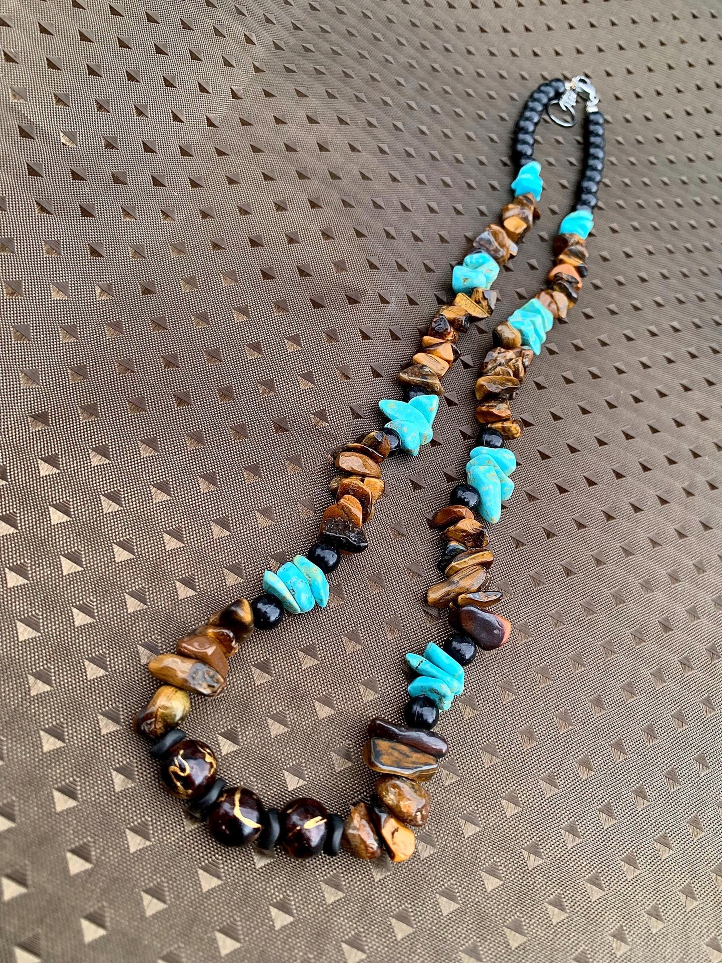 tigereye ,turquoise ,stone ,minimalist ,necklaces, Energy ,Stones ,Protection ,Jewelry ,Handmade ,Necklace ,Delicate ,Everyday, Jewelry