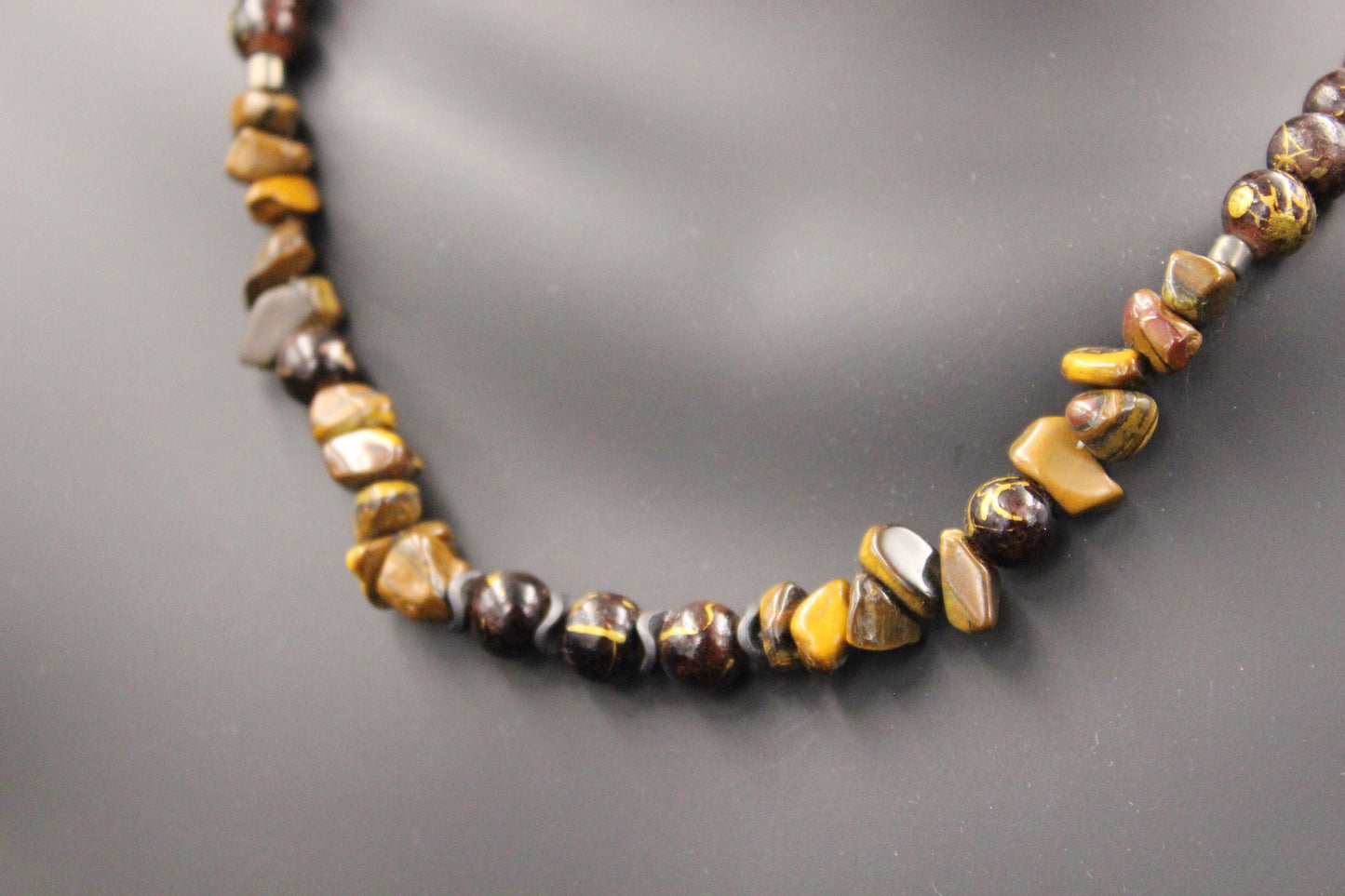 Tiger Eye Necklace - Natural Elegance