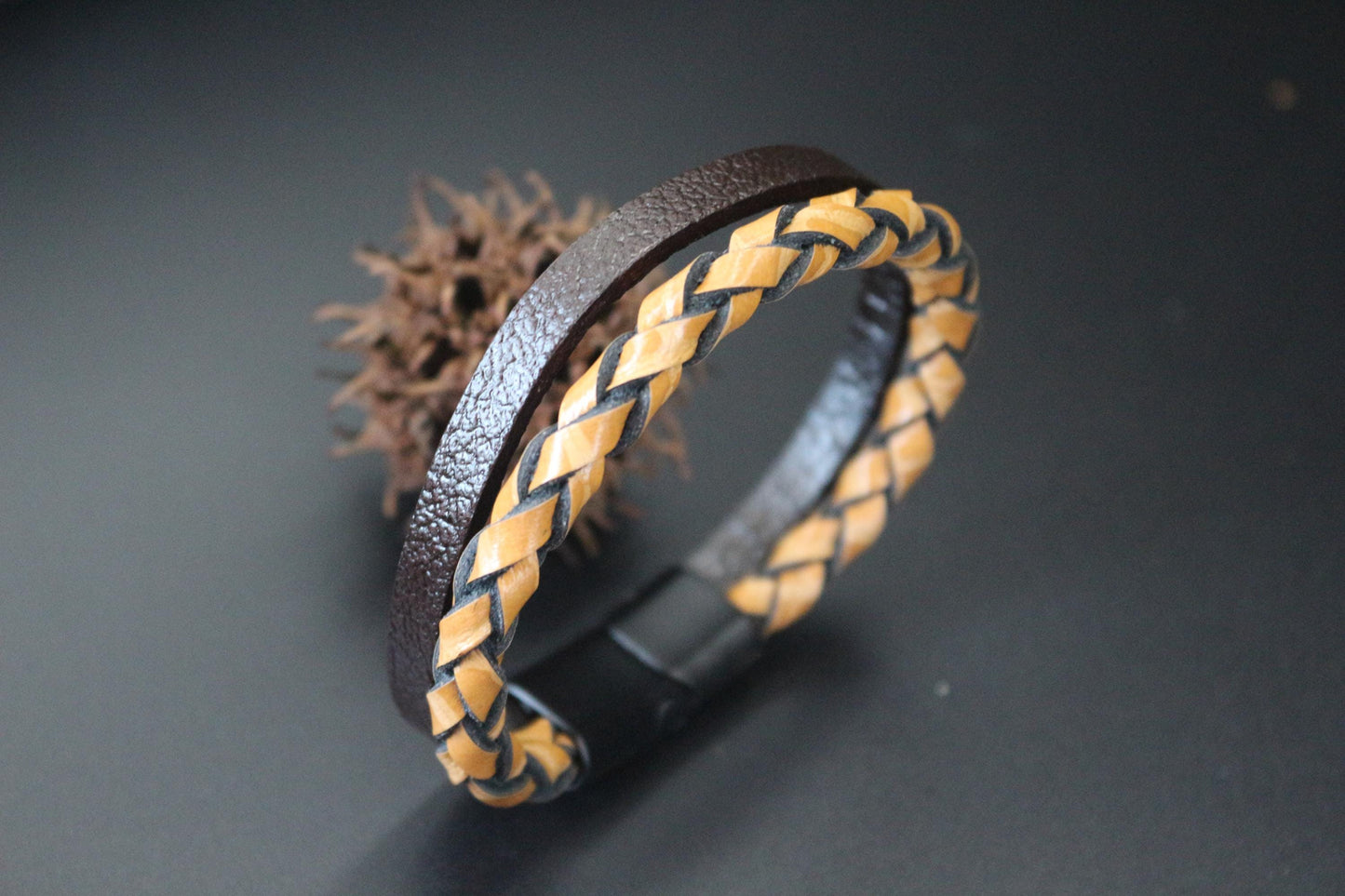 Unique Genuine Leather Bracelet