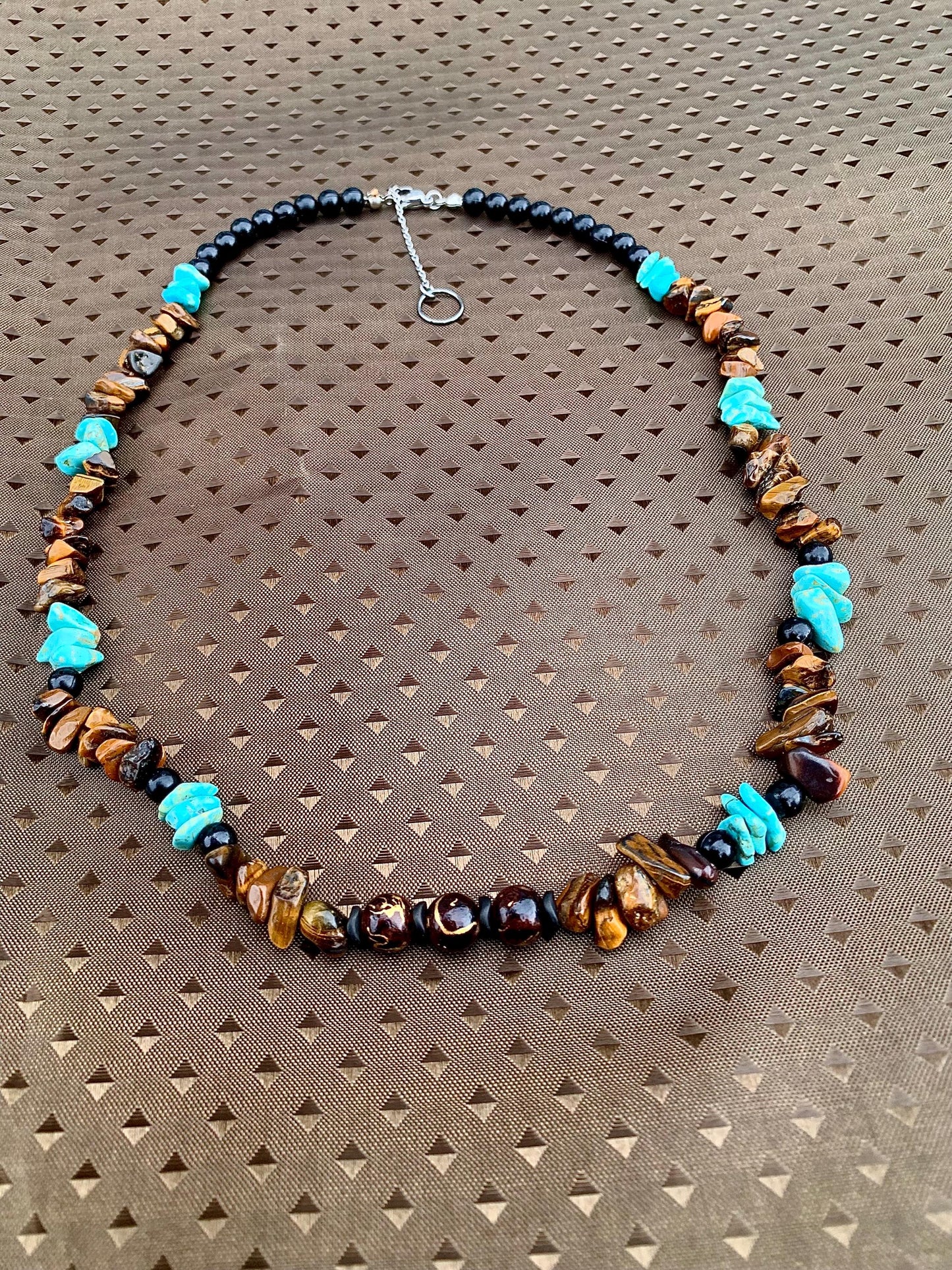 tigereye ,turquoise ,stone ,minimalist ,necklaces, Energy ,Stones ,Protection ,Jewelry ,Handmade ,Necklace ,Delicate ,Everyday, Jewelry