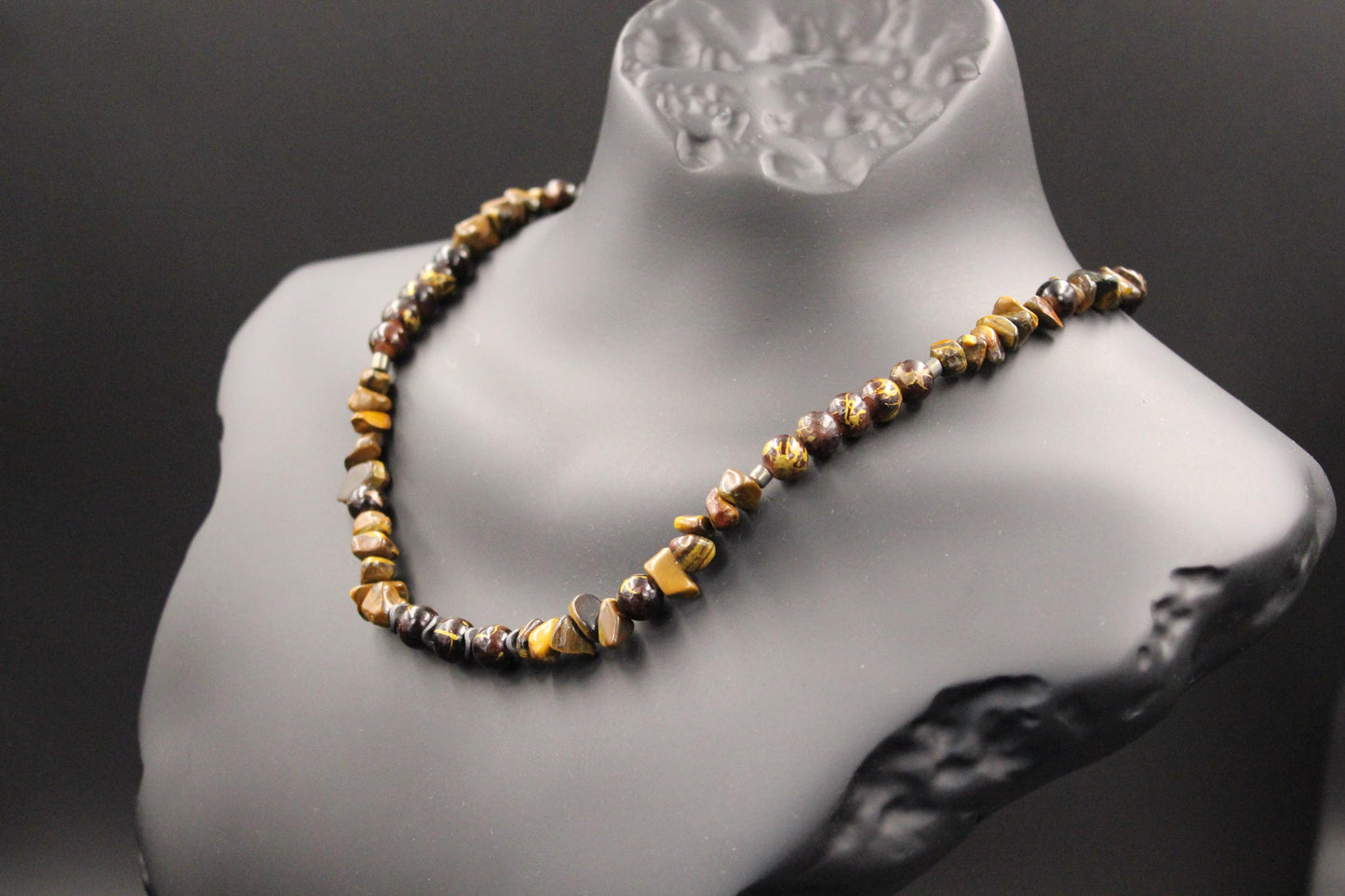 Tiger Eye Necklace - Natural Elegance