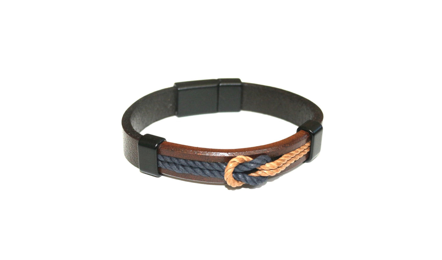 Bracelet - Genuine Leather, Handmade