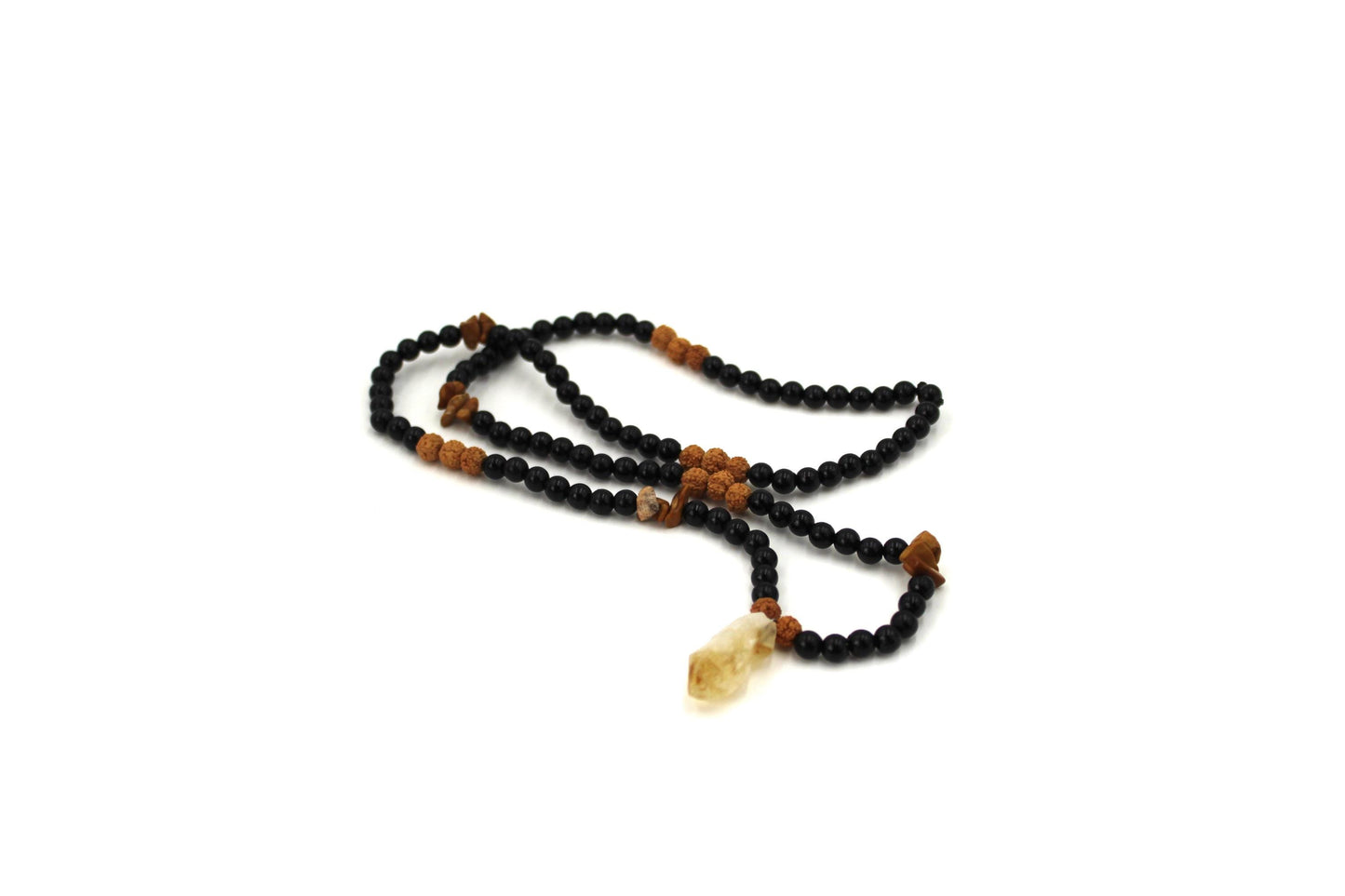 Handmade Necklace with Natural Citrine Stone