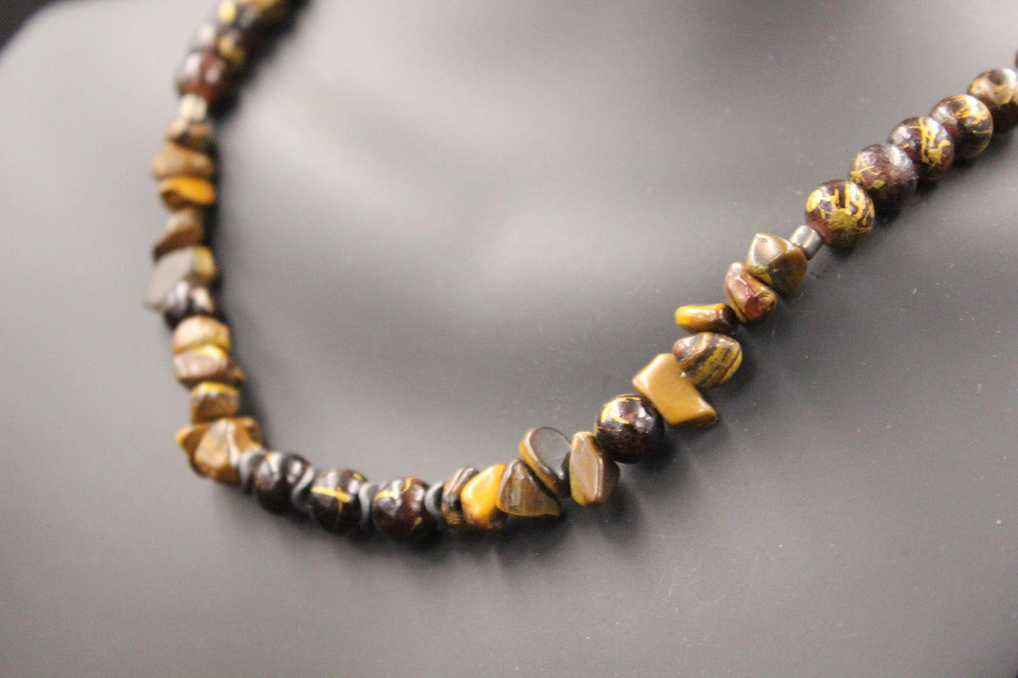 Tiger Eye Necklace - Natural Elegance