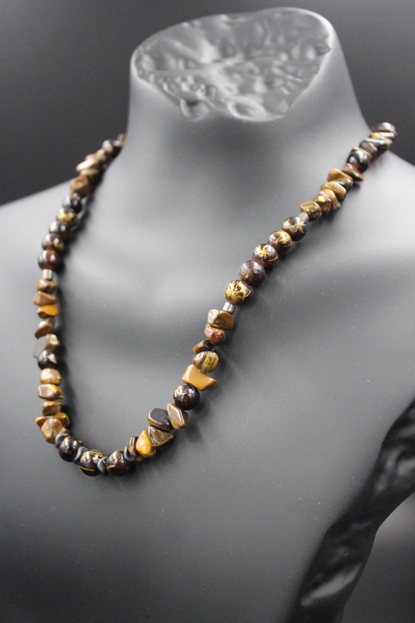 Tiger Eye Necklace - Natural Elegance