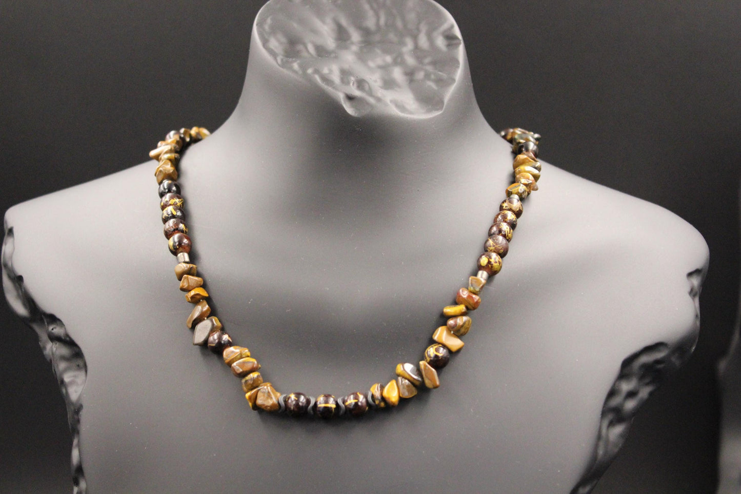 Tiger Eye Necklace - Natural Elegance