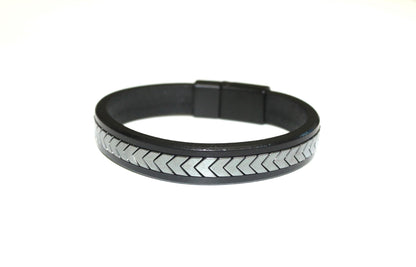 Bracelet - Handmade from Natural Hematite