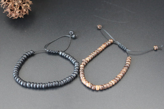 Natural Coconut Wood Bracelet