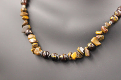Tiger Eye Necklace - Natural Elegance