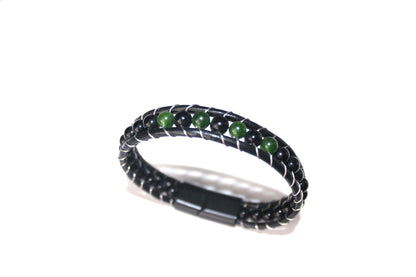 Jade, Onyx - Natural Stone Bracelet