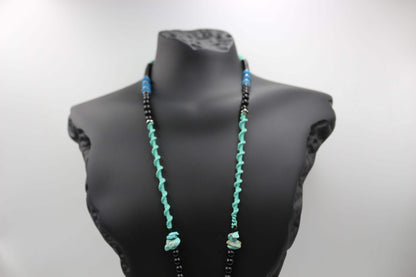 Handmade Aquamarine and Turquoise Necklace