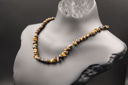 Tiger Eye Necklace - Natural Elegance
