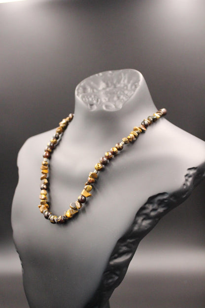 Tiger Eye Necklace - Natural Elegance