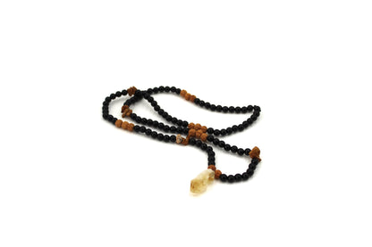 Handmade Necklace with Natural Citrine Stone