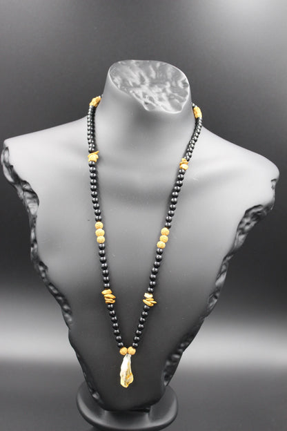 Handmade Necklace with Natural Citrine Stone