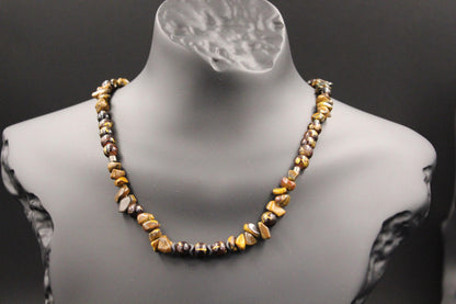 Tiger Eye Necklace - Natural Elegance