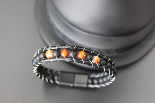 Agate, Onyx - Natural Stone Bracelet