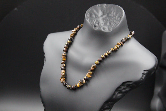 Tiger Eye Necklace - Natural Elegance